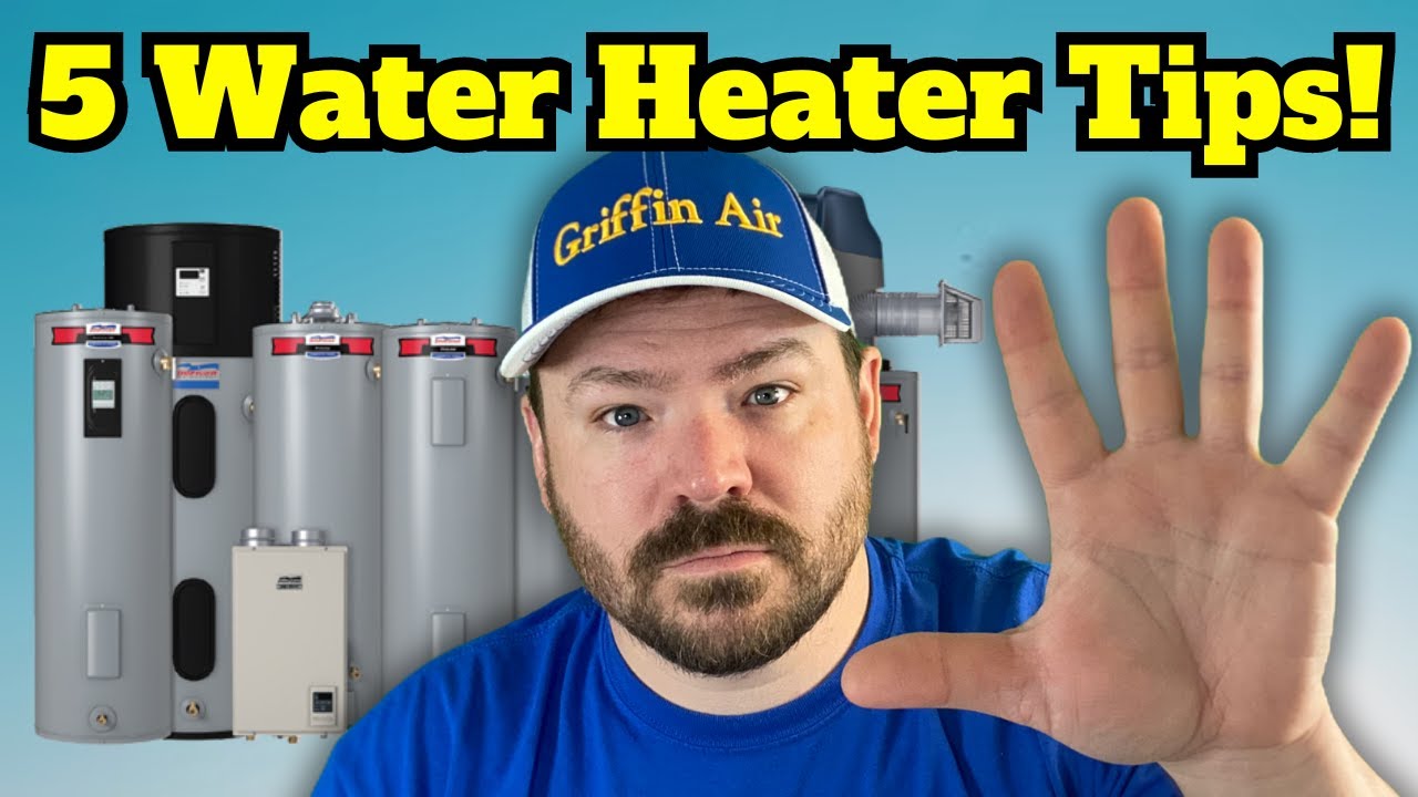 5 Water Heater Replace Tips! YouTube