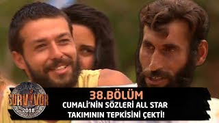 Cumali'nin sözleri All Star takımının tepkisini çekti! | 38. | Survivor 2018 Resimi