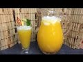 AGUA FRESCA DE MANGO, RECETA DELICIOSA!