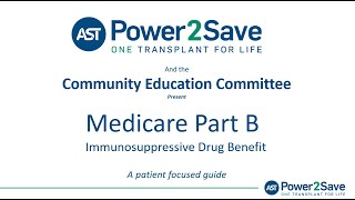 Medicare Immunosuppressive Drug Coverage - What is it?