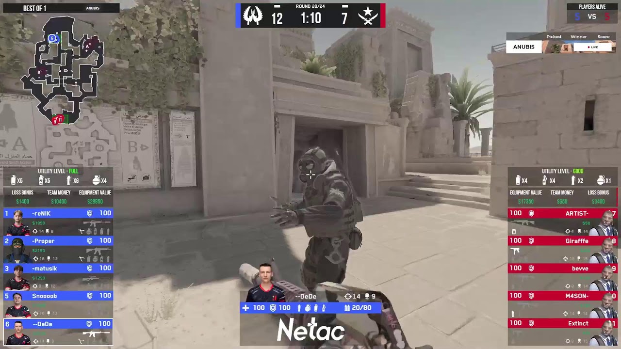 (RU) ESEA S56 EU  | JUMBO TEAM  vs Washington