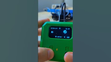 #starwars video game with an OLED display  #ottodiy #3dprinting #xwing #robotics #arduino #deathstar