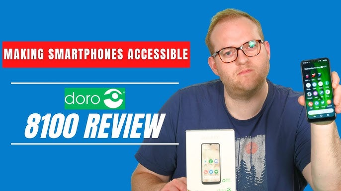 Doro 8100, découvrez les nouveautés de ce smartphone senior 