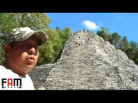 Video: Pirámide de Nohoch Mul en la península de Yucatán