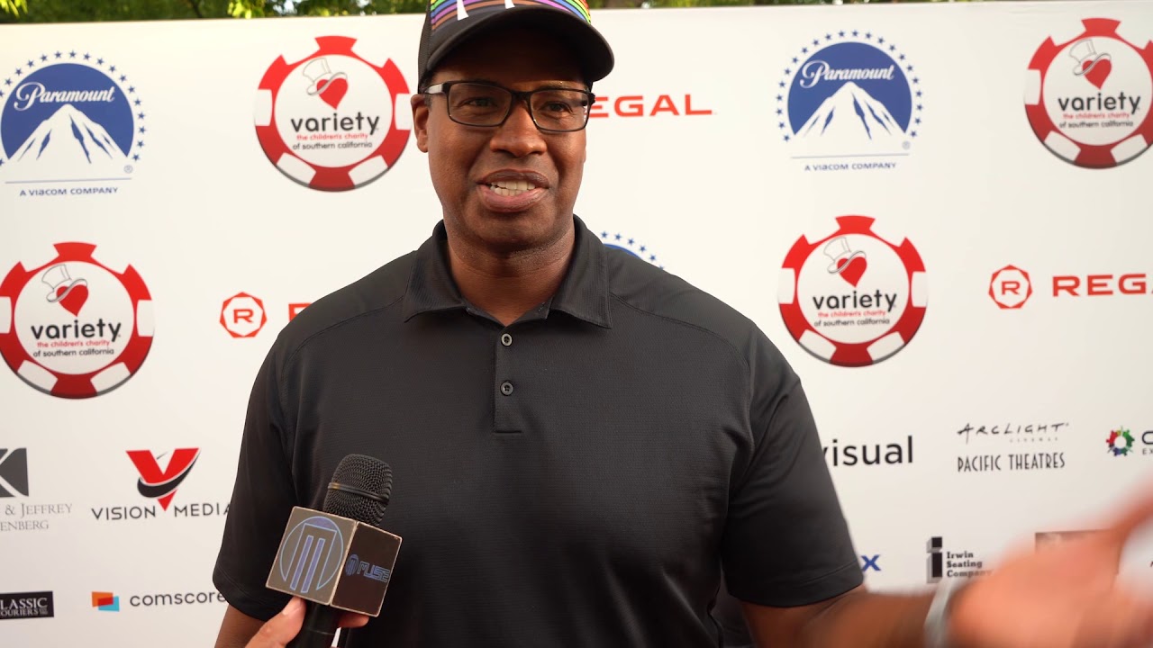 television rules the nation Variety's 9th Annual Charity Poker Night talking with NBA'S JASON COLLINS