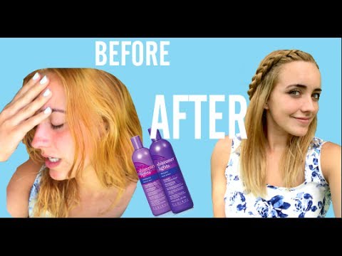 Diy Orange Brassy Hair Fix How To Fix Brassy Hair After
