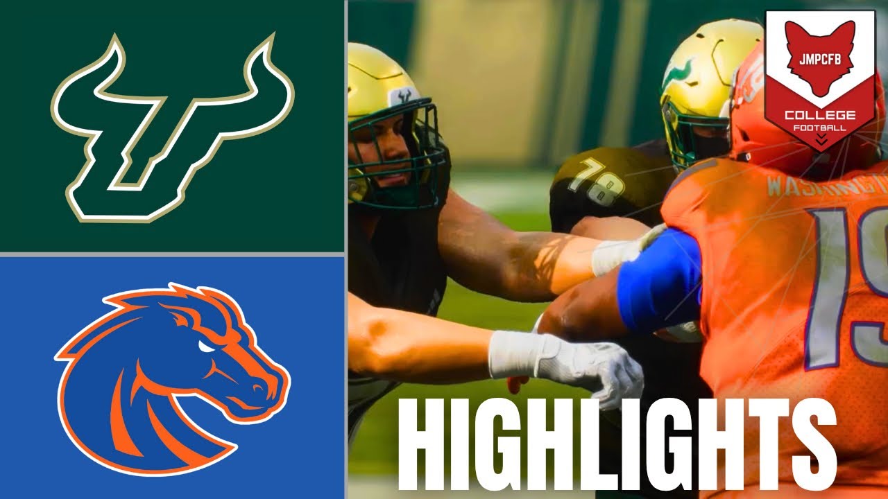 CFB WEEK 1 | USF vs Boise State | Full CFB Highlights on JSN - YouTube