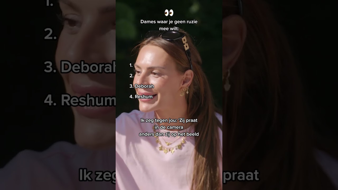 Met wie zou jij niet in een ruzie willen belanden? 👀 #damesindedop