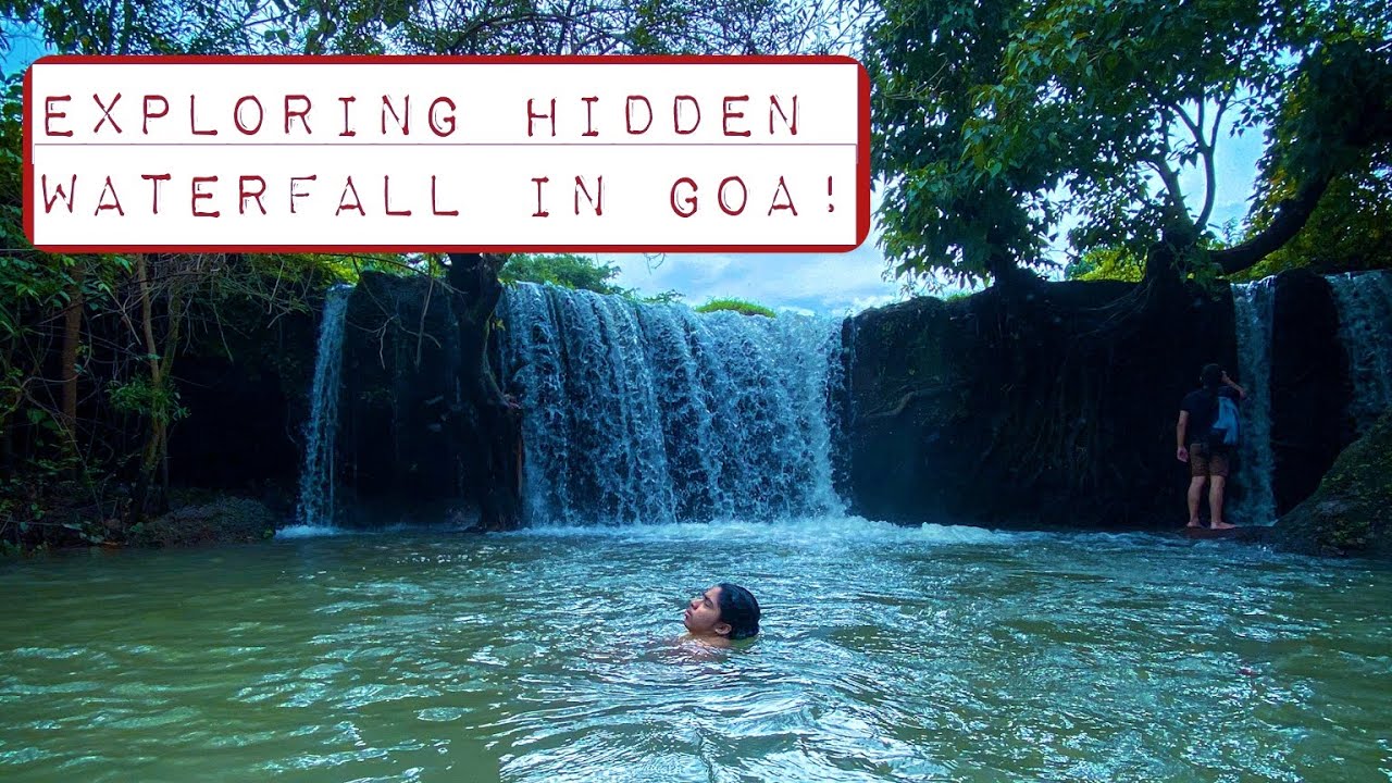 We Explored another Hidden Waterfall in North Goa! Travel Vlog ||