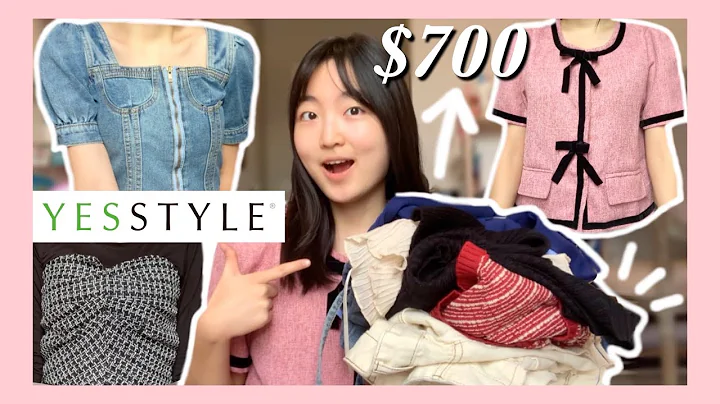 HUGE $700 YESSTYLE try-on haul | 30+ items (honest review) 2022