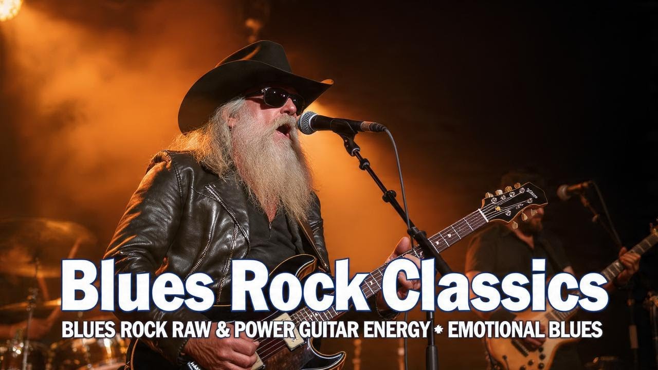 Eric Clapton, Jimi Hendrix, The Animals, ZZ Top Inspired Rock Blues & Soul Journey