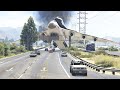 Antonov Shuttle's Pilot Forced To Land On Highway Right After Take Off | GTA 5