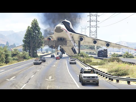 Shuttle&rsquo;s Pilot Forced To Land On Highway Right After Take Off | GTA 5