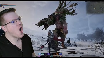 Ashes of Creation First RAID BOSS Battle Cyclops