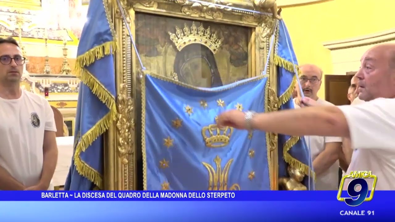 Barletta - La discesa del Quadro della Madonna dello Sterpeto