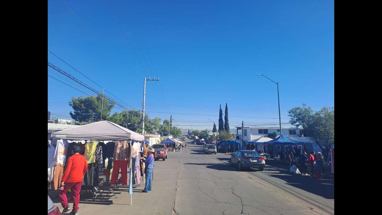 Los tianguis o "Las segunditas" de chihuahua son toda una tradición encuentras de todo