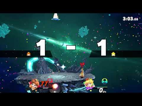 スマブラSP　VS鬼畜amiiboピーチ　大ピンチの大逆転劇！？