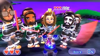 Wii sports resort storm island (All stage 19 castle stages)