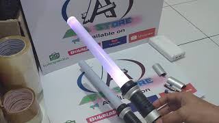 Pedang Mainan anak 2 in 1 Double Blade Lightsaber Star Wars