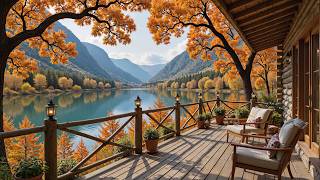 Soft Autumn Piano Music with Birdsong 🍂Soothing Nature Ambience for Relaxation screenshot 5