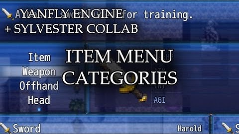 YEP.137 - Item Menu Categories - RPG Maker MV