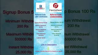 Batball11 App Vs Fantafeat App Comparison | Best Fantasy App  #shorts screenshot 2