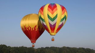 Hot air balloons soar into the sky at annual New Jersey festival | AFP