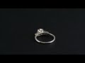 STUNNING ART DECO PLATINUM G VS 1.05 CT DIAMOND ENGAGEMENT RING!