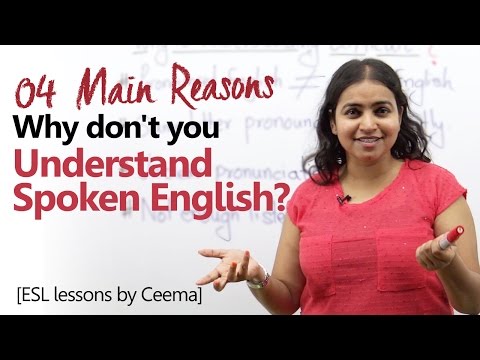 Why don't you understand Spoken English? Learn English the right way - Speak English Fluently