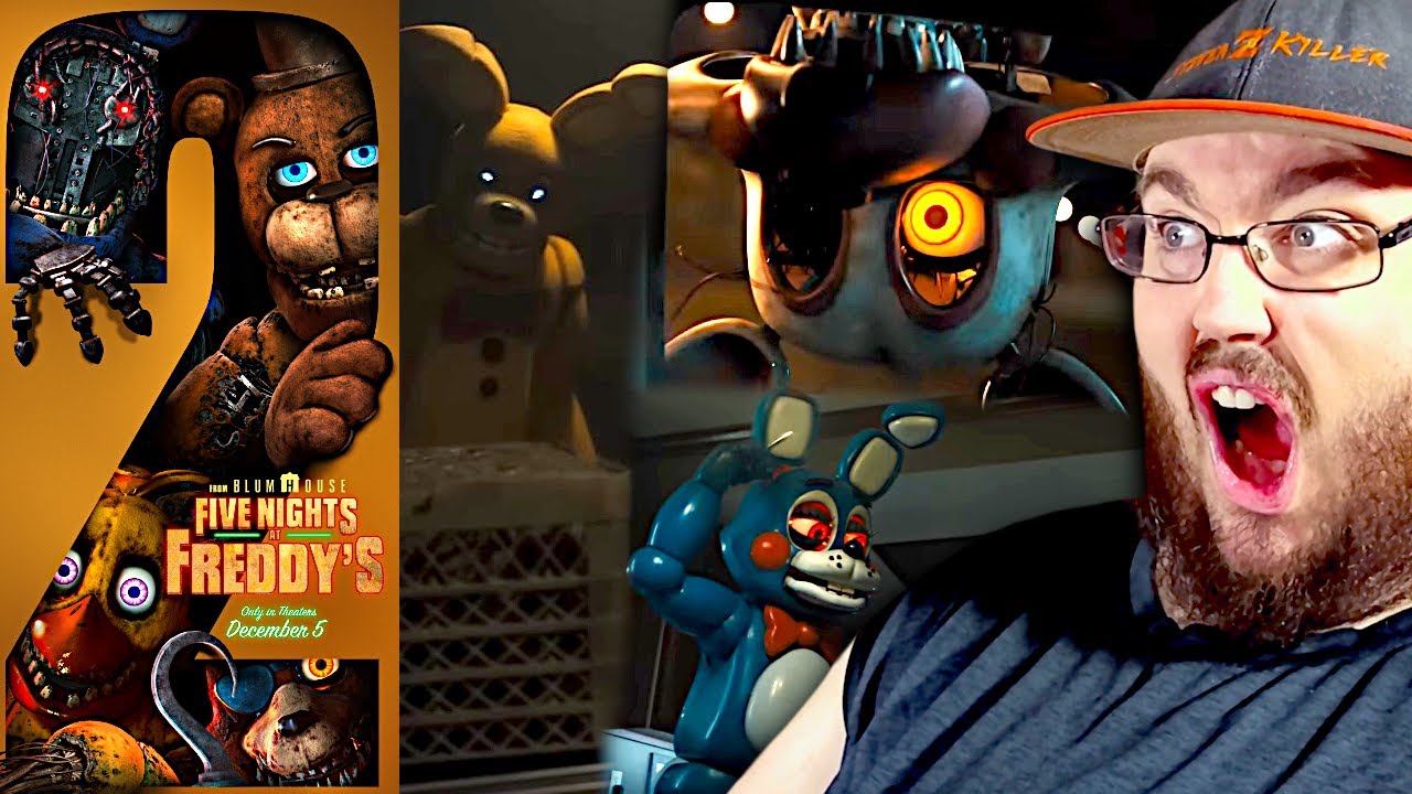 Five Nights at Freddy's 2 | Official Trailer 2 #FNAF REACTION!!! - YouTube