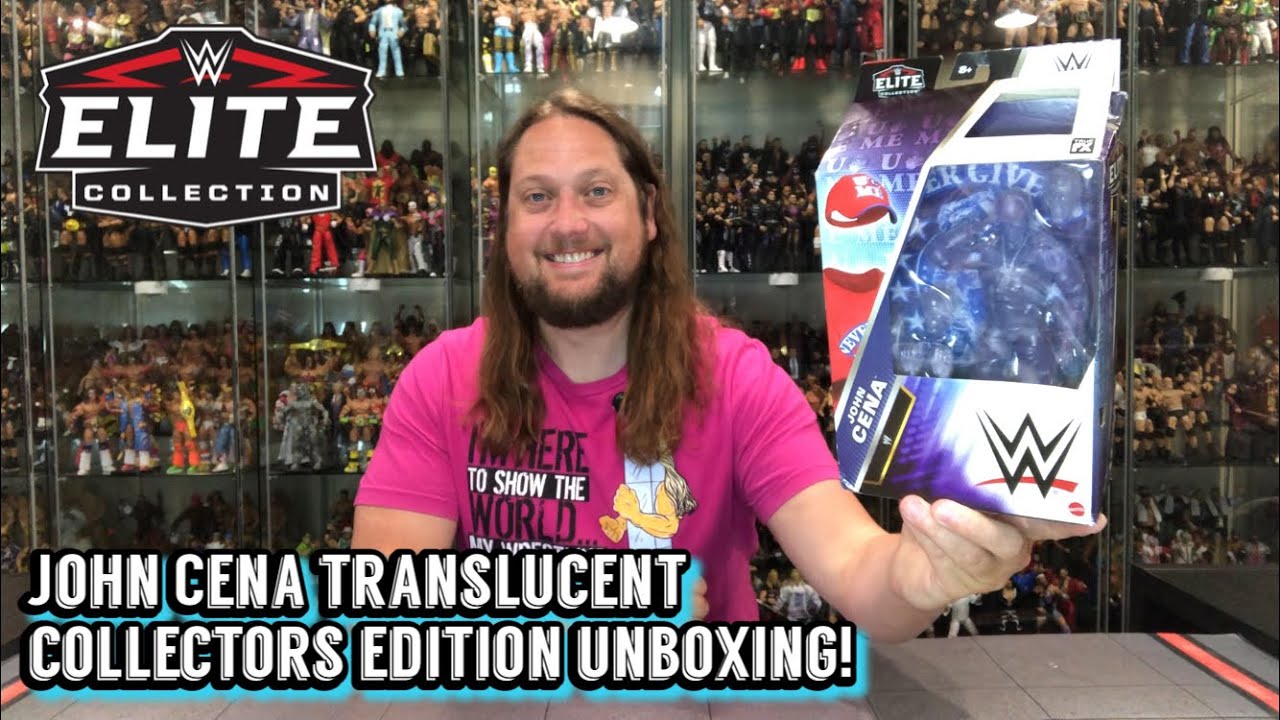 John Cena Translucent Collectors Edition Unboxing & Review!