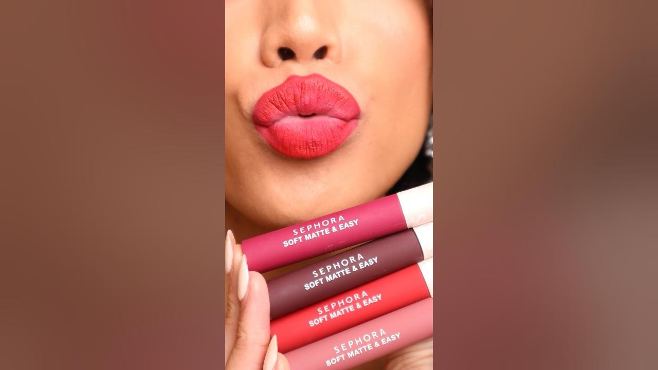 New Sephora Collection Soft Matte & Easy Liquid Lipsticks. 