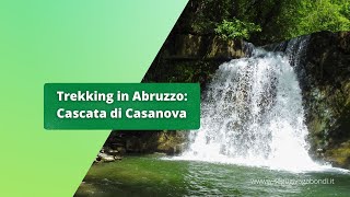 Cascata di Casanova a Cortino: trekking in Abruzzo in Italia