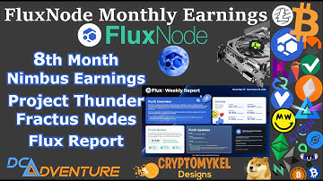 Node Update - 8 Months Running A Nimbus FluxNode And A New Cumulus Node Updates!