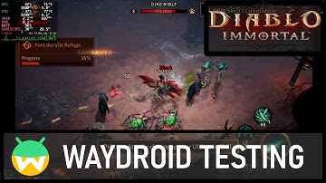 Diablo: Immortal (Mobile) on Steam Deck (Waydroid) | Waydroid Android Container for Linux Testing