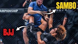 Brazilian JiuJitsu vs. Sambo  Ruotolo vs. Kurzhev | Full Fight