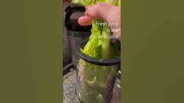 Celery juice fresh! #magicbullet