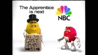 M&M's/NBC - The Apprentice (2004, USA)