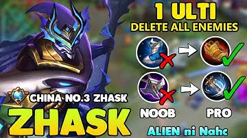 1 ULTI = 100% DELETION!!ZHASK BEST BUILD & GAMEPLAY 2020 ~ ZHASK MOBILE LEGENDS