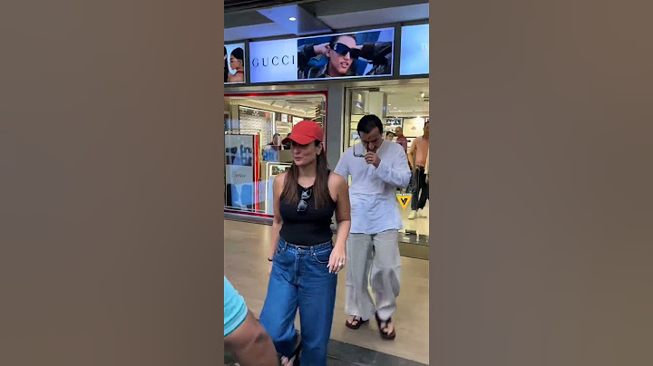 Saif Ali Khan and Kareena Kapoor spotted in Bandra