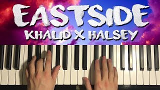 How To Play - Eastside - by Khalid, Halsey & Benny Blanco (PIANO TUTORIAL LESSON) screenshot 5