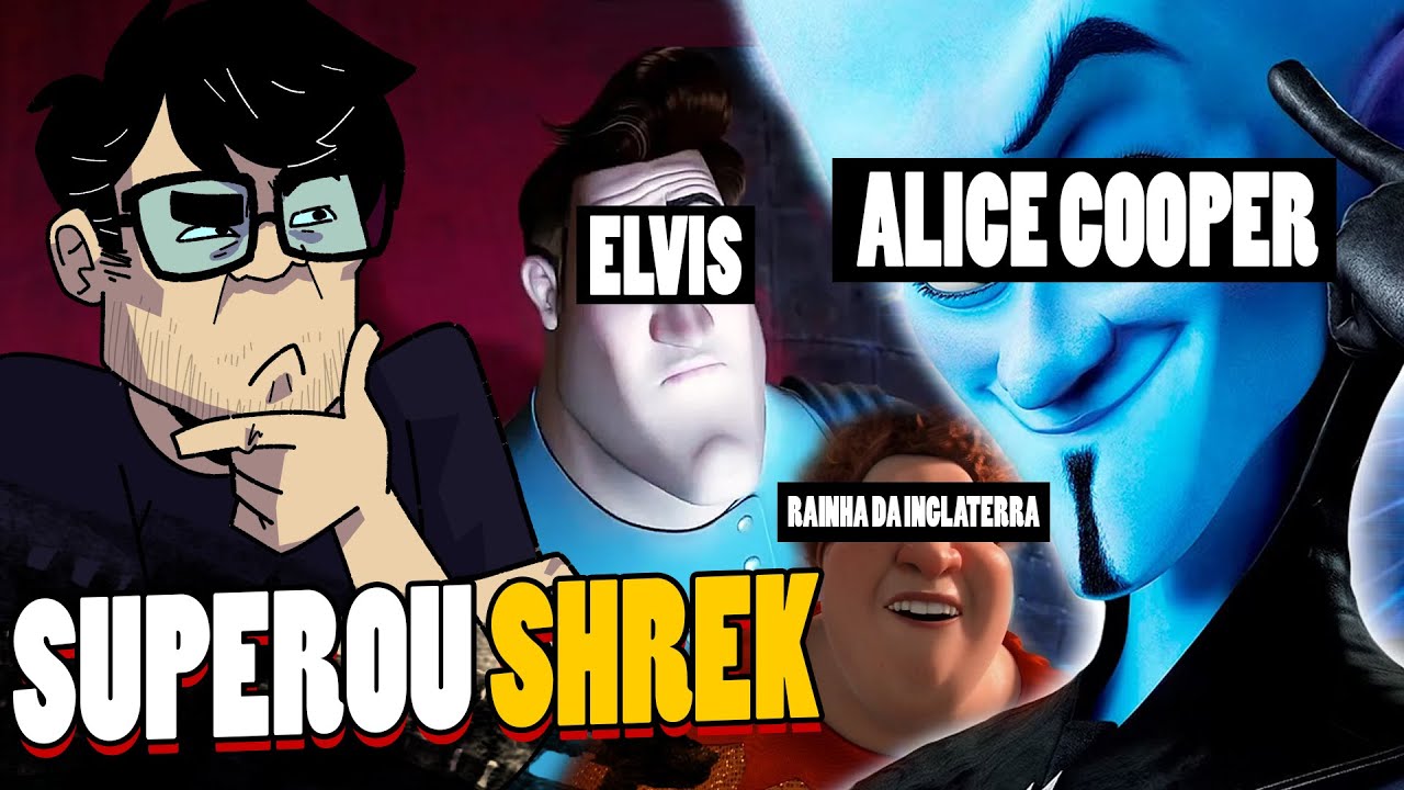 A MELHOR PARÓDIA DA DREAMWORKS? MEGAMENTE ENVELHECEU COMO VINHO