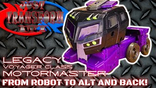 Just Transform It Legacy Voyager Motormaster Animated