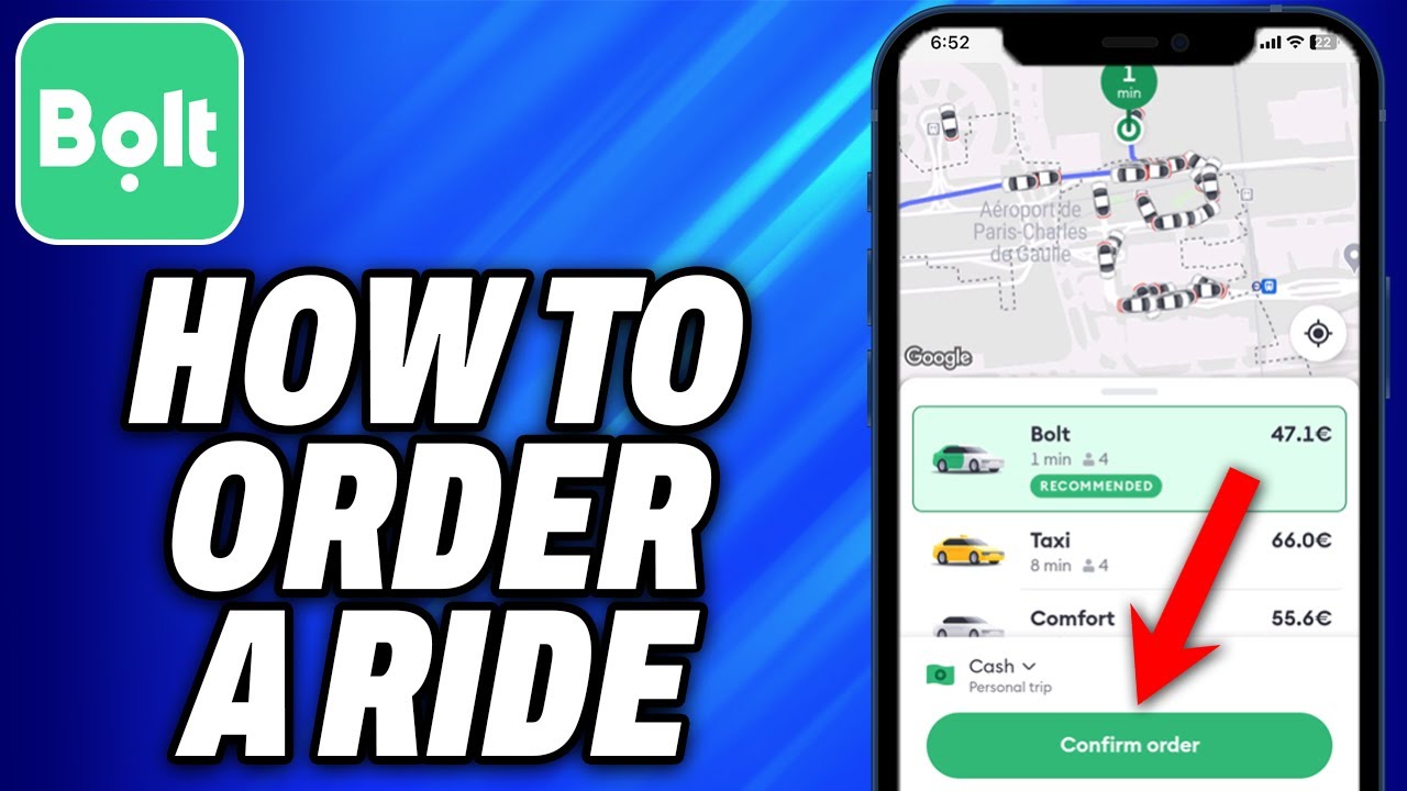 How To Order a Ride on Bolt - Easy Fix - YouTube