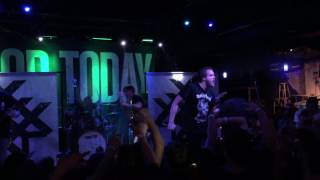 Wage War - "Twenty One" FULL SONG @ For Today Farewell Tour 2016