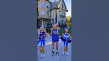 Do we look like highschool cheerleaders !? 📣 Go watch our video!! #notenoughnelsons #nenfam