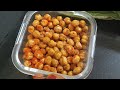 Crunchy puffed chana - perfect tea time snack