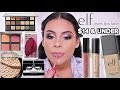 FULL FACE USING ONLY E.L.F. MAKEUP...AFFORDABLE & AMAZING!  | JuicyJas