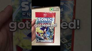 Sonic Frontiers Definitive Edition Got Leaked! #sonicfrontiers #nintendoswitch2 #shorts
