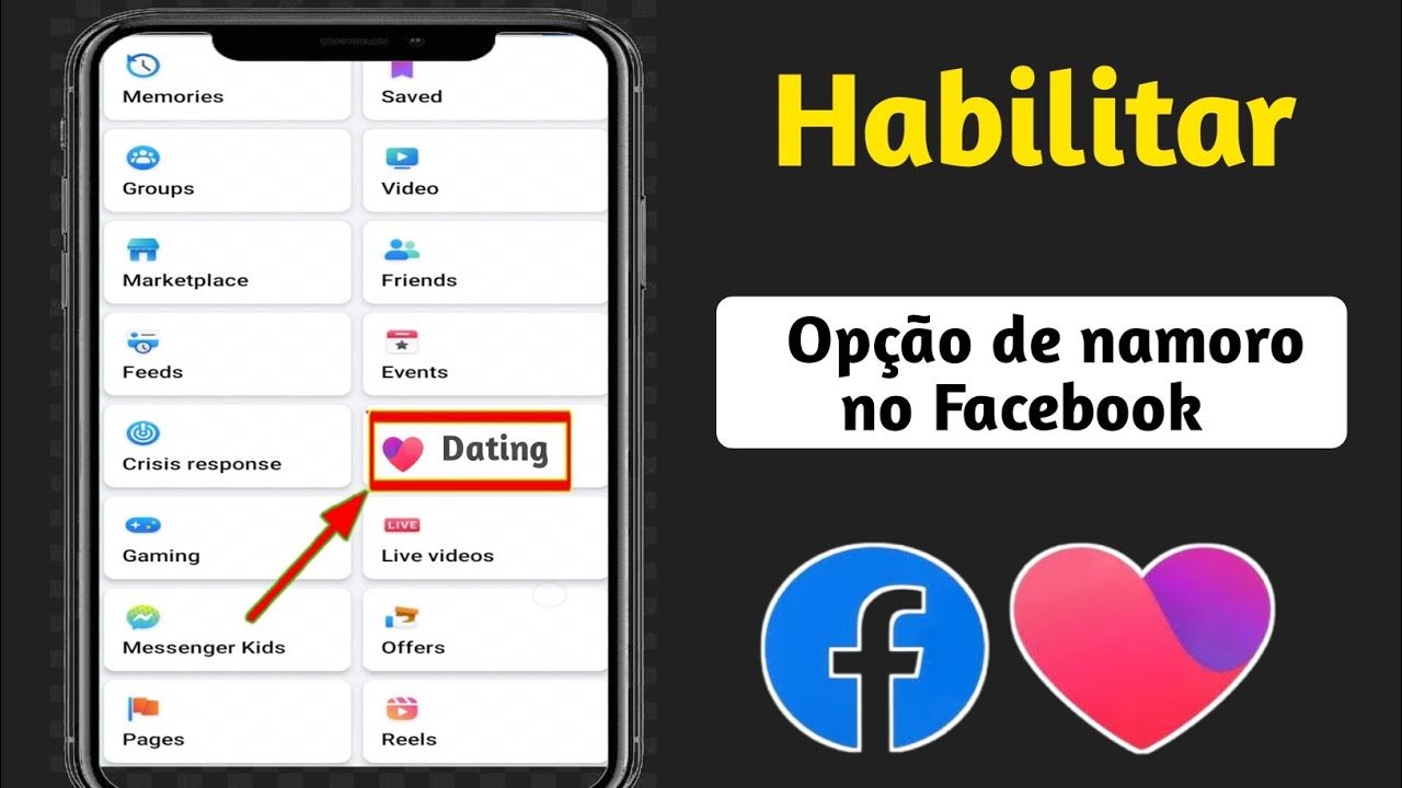 Como ativar a opção de namoro do Facebook no perfil do Facebook ...